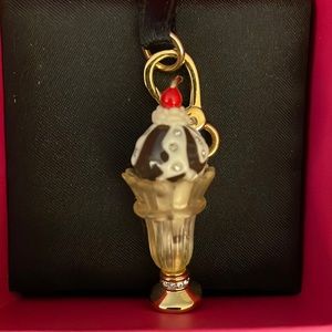 Ice cream sundae juicy couture charm